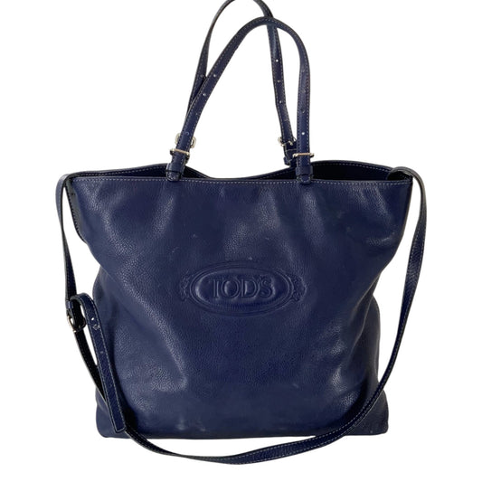 Tod's Blue Tote Bag