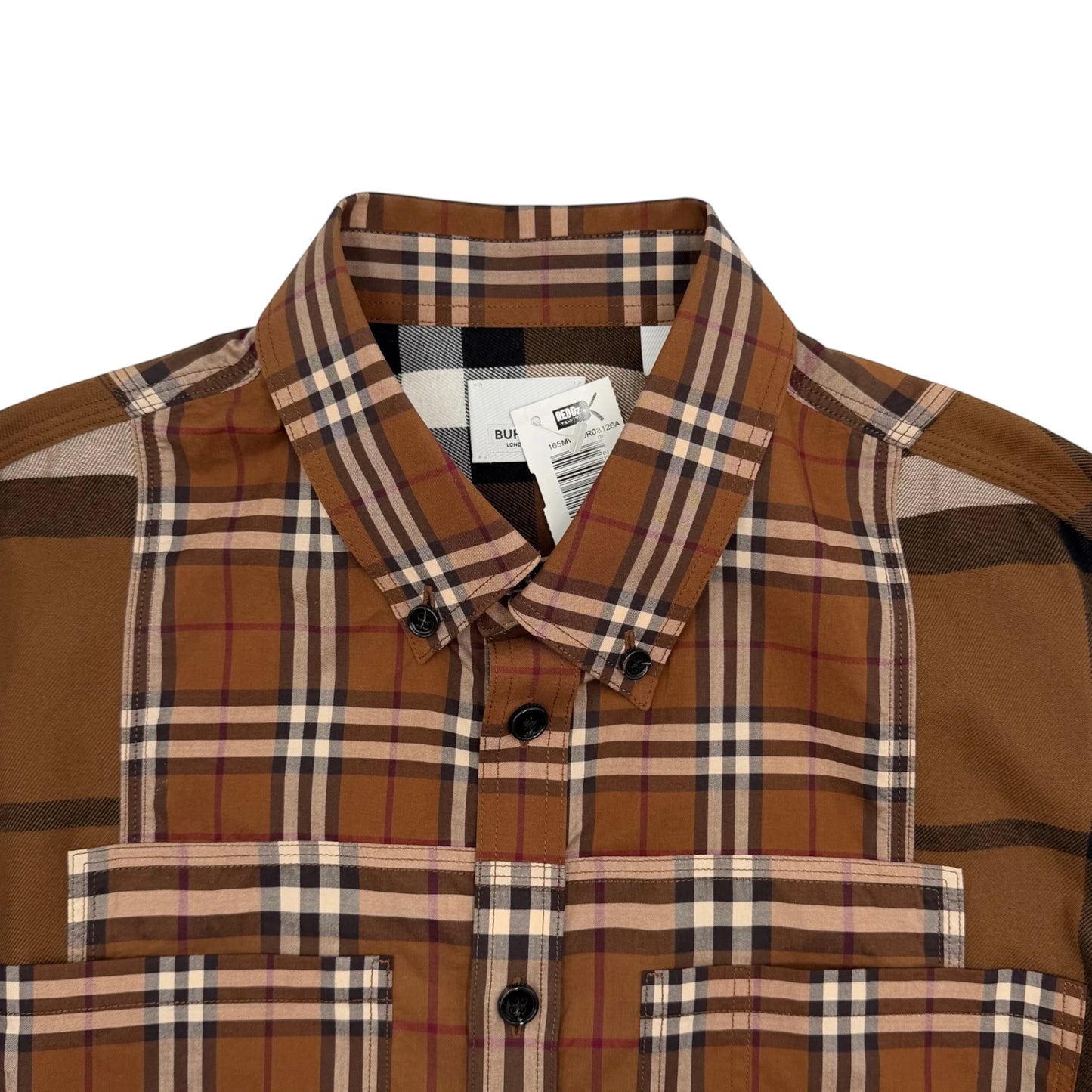 Burberry Patchwork Check Shirt