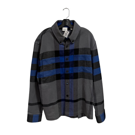 Burberry Check Flannel Buttondown Shirt