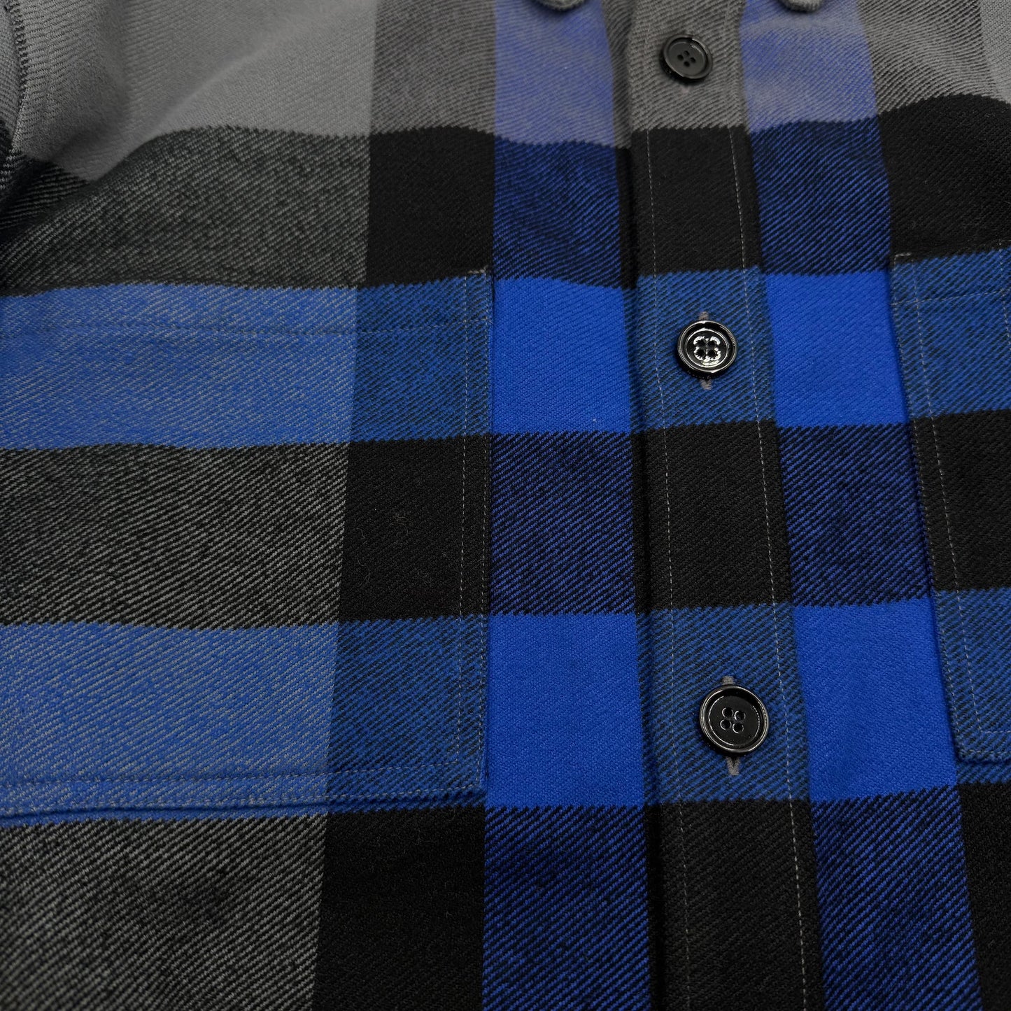 Burberry Check Flannel Buttondown Shirt