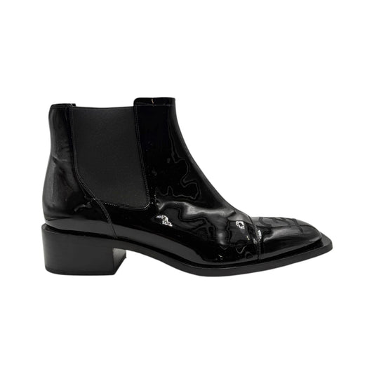 Fendi Patent Chelsea Boots