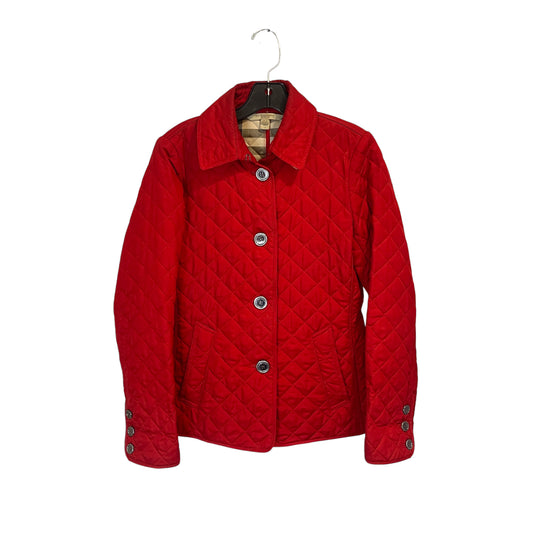 Burberry Brit Quilted Red Jacket