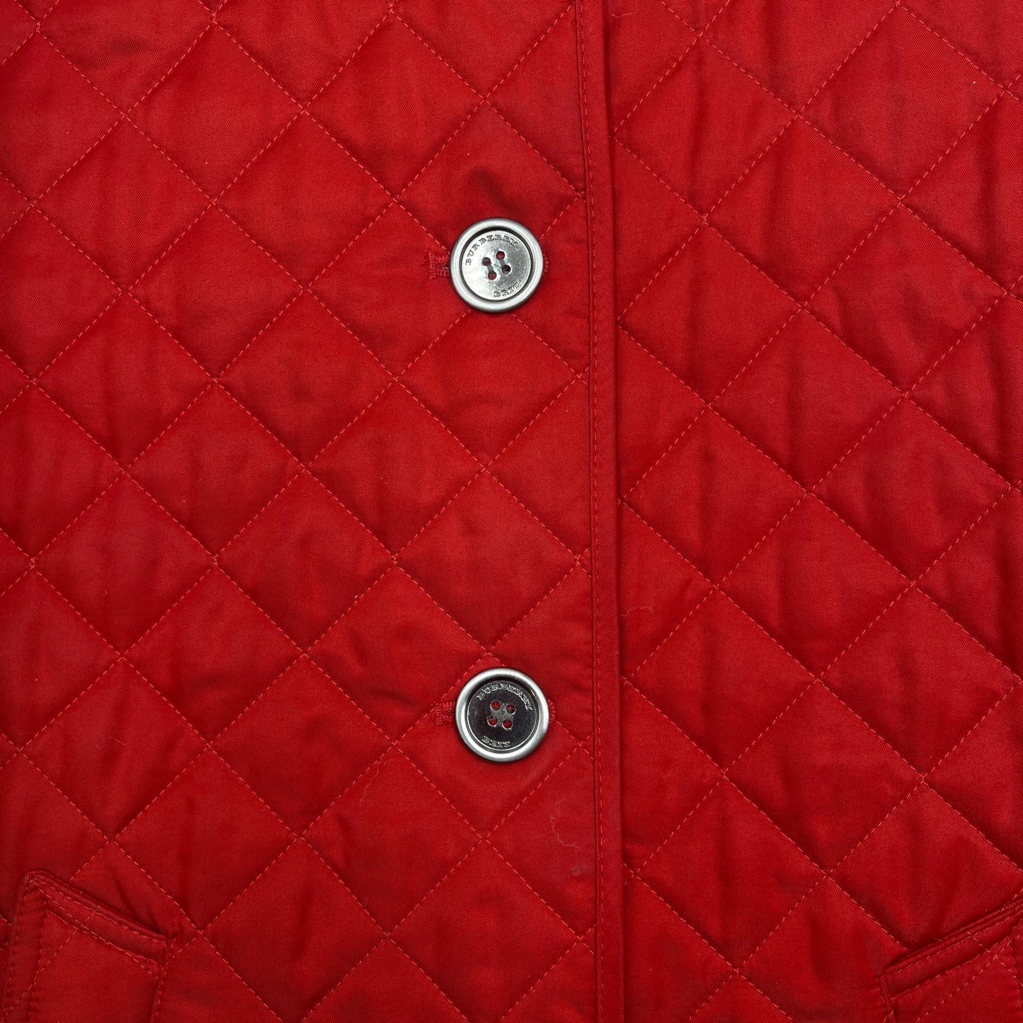 Burberry Brit Quilted Red Jacket