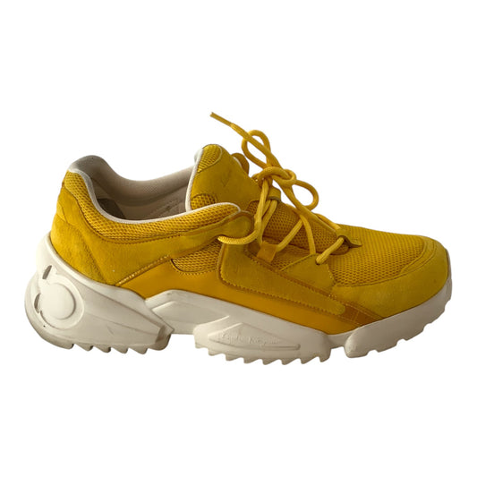 Salvatore Ferragamo Skylar Sunshine Suede Sneakers