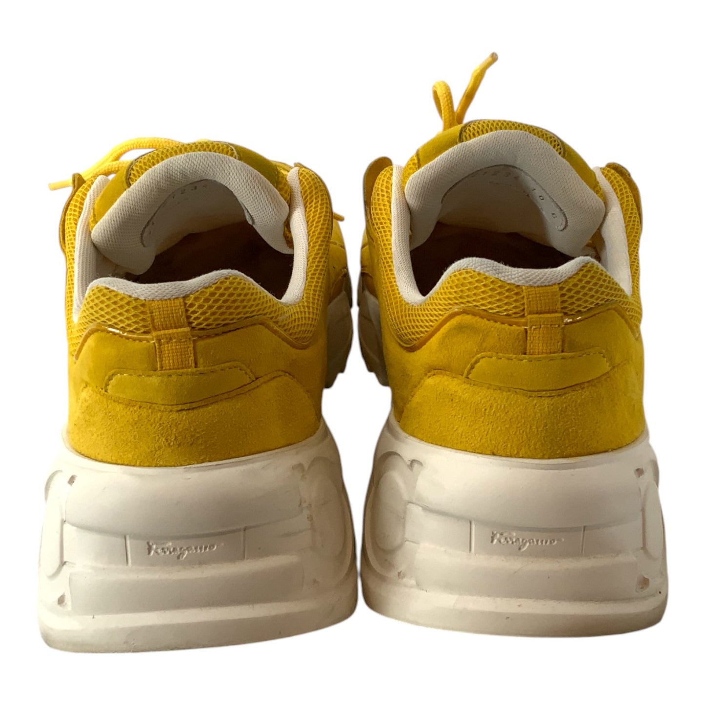 Salvatore Ferragamo Skylar Sunshine Suede Sneakers