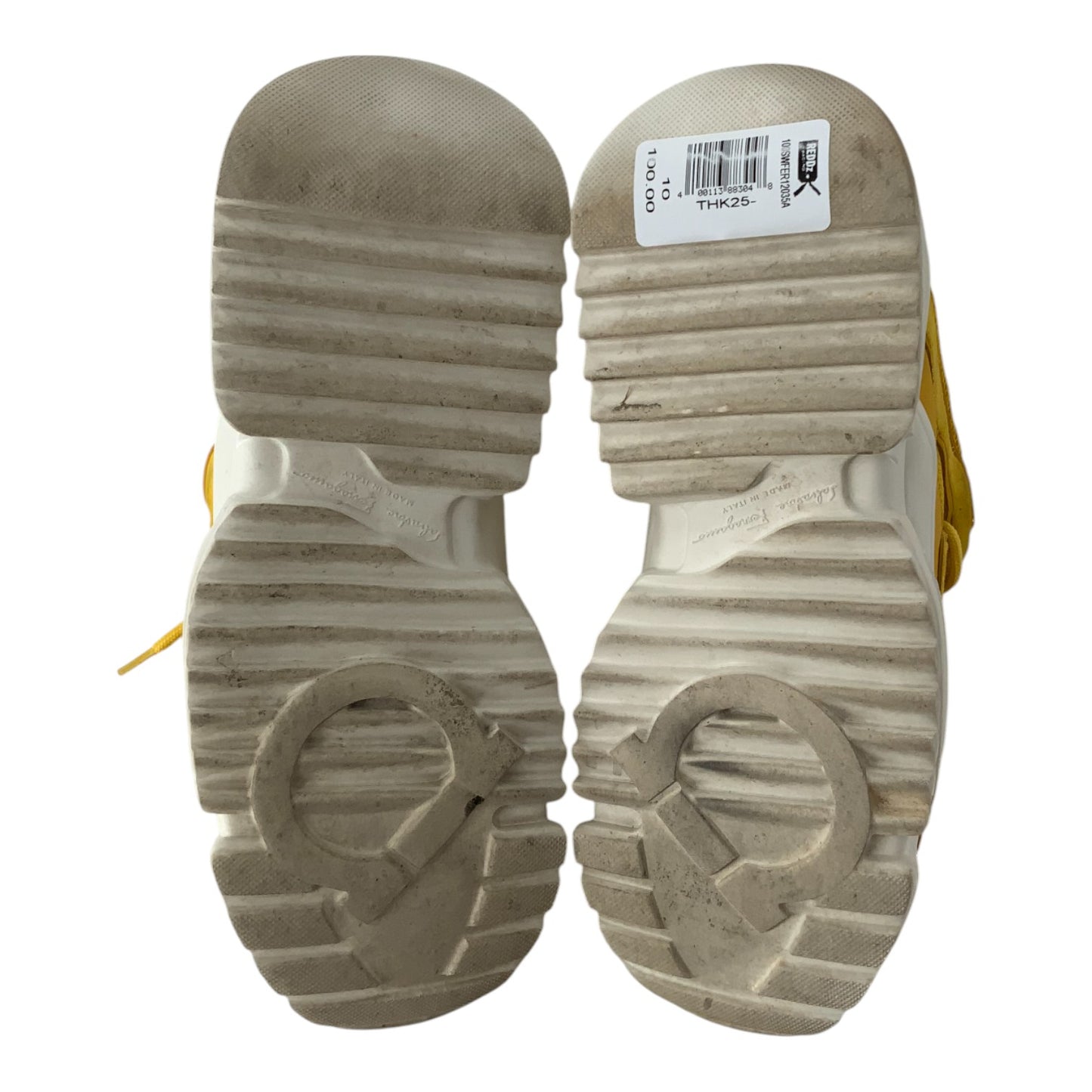 Salvatore Ferragamo Skylar Sunshine Suede Sneakers