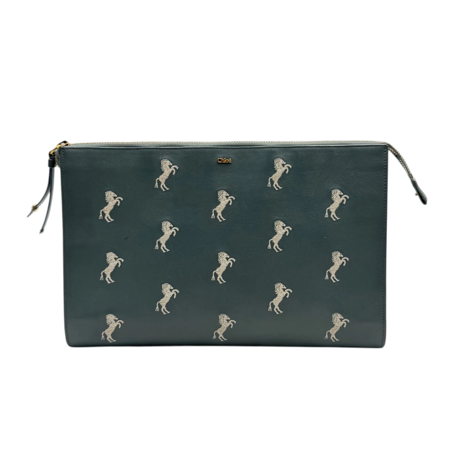 Chloé Embroidered Clutch