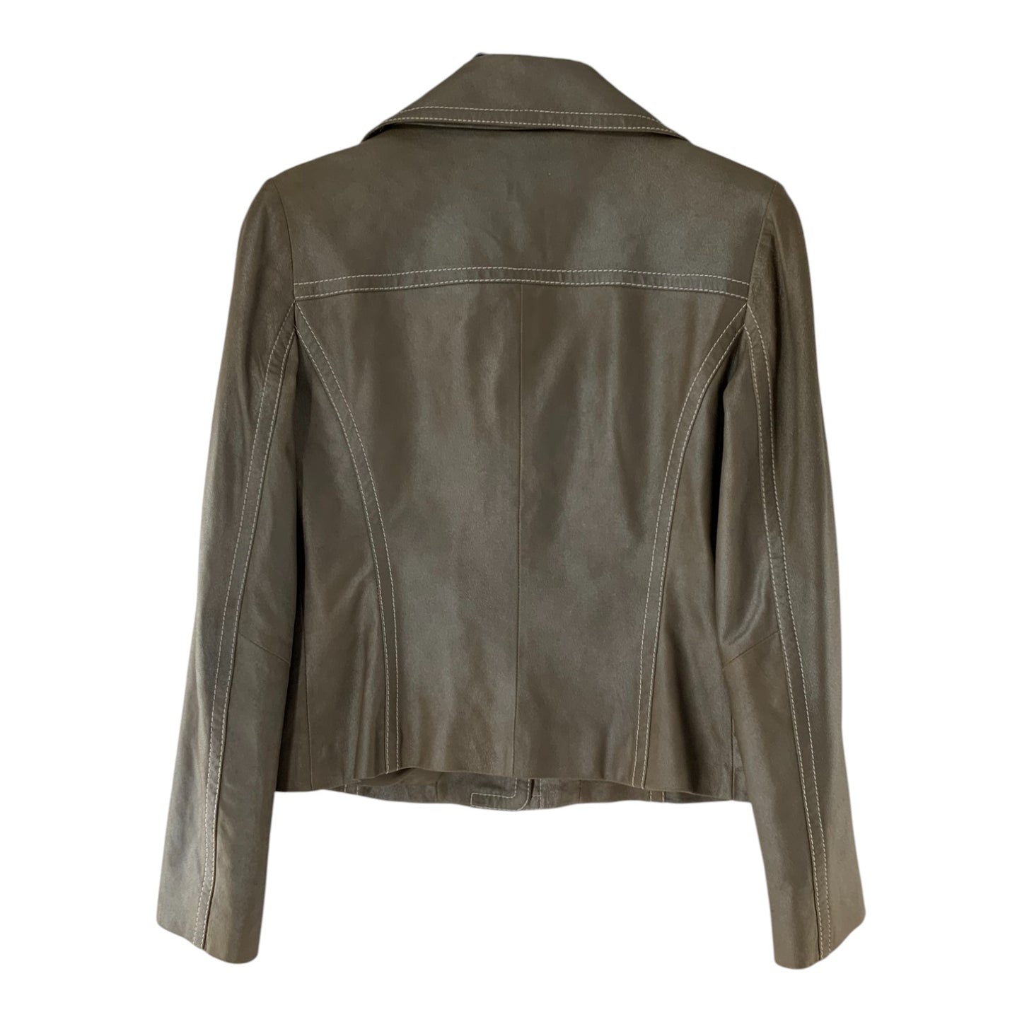 Weekend Max Mara Goat Skin Leather Jacket