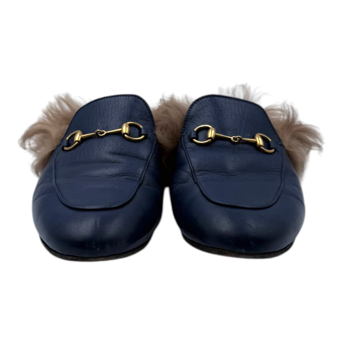 Gucci Princetown Shearling Loafer Mule