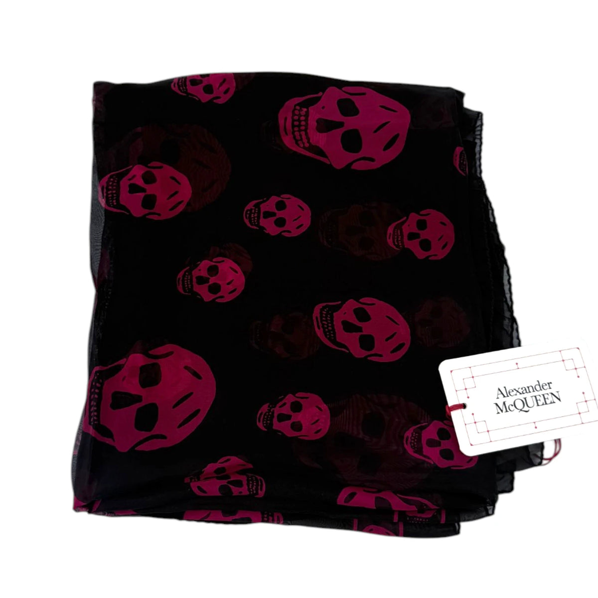 Alexander McQueen Skull Silk Scarf