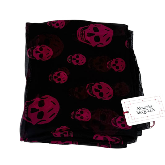 Alexander McQueen Skull Silk Scarf