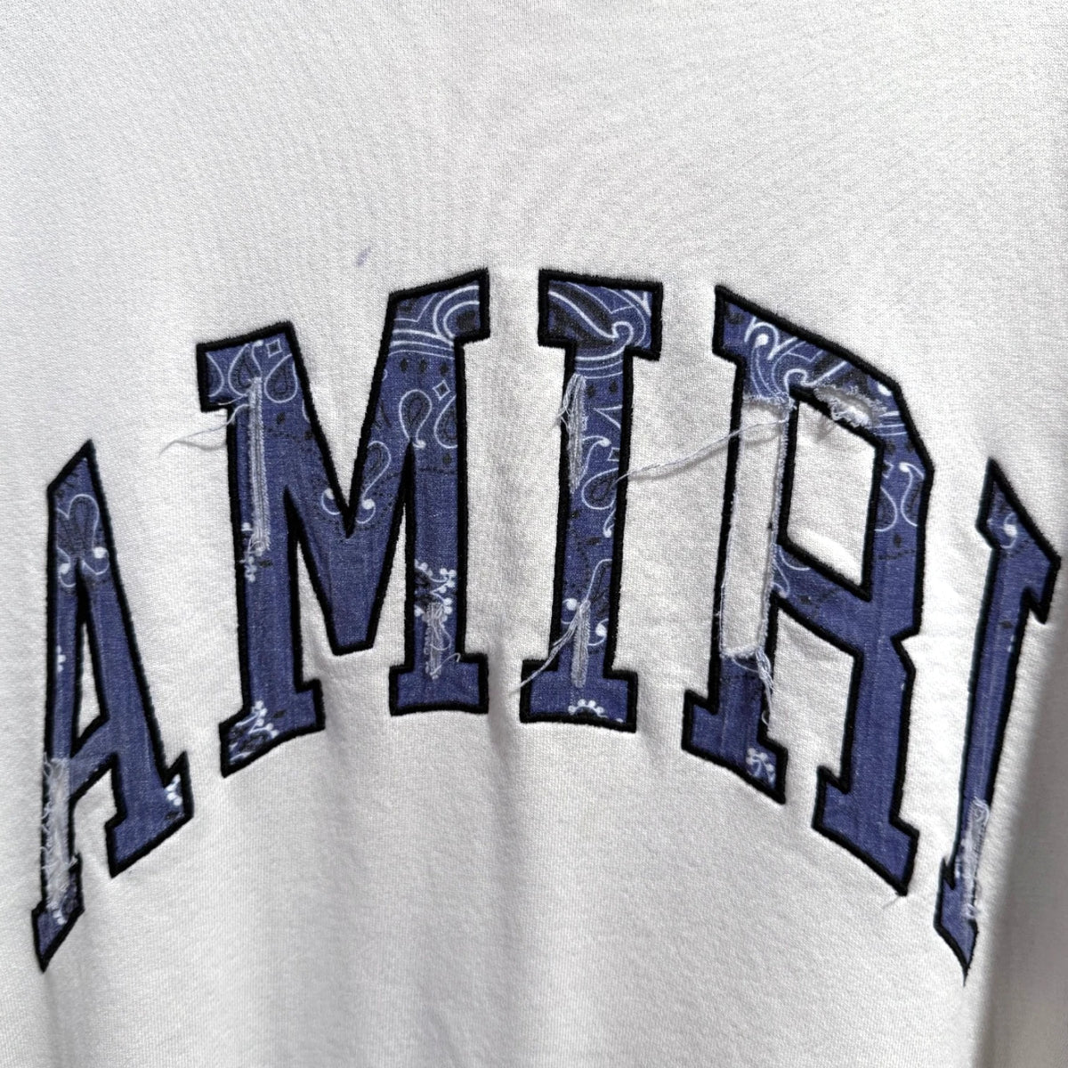 Amiri Bandana Applique Crewneck