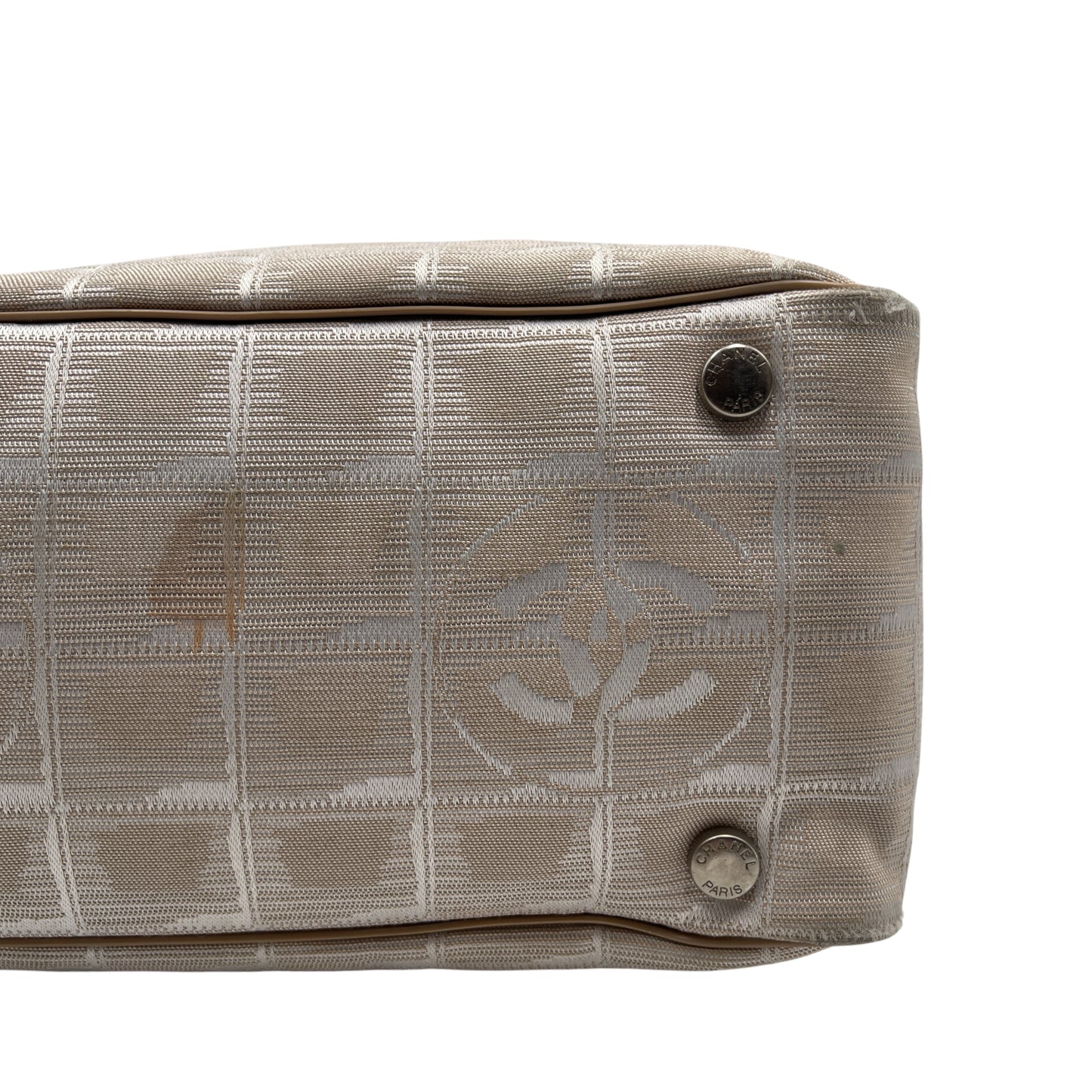 Chanel Mini Canvas Boston Bag