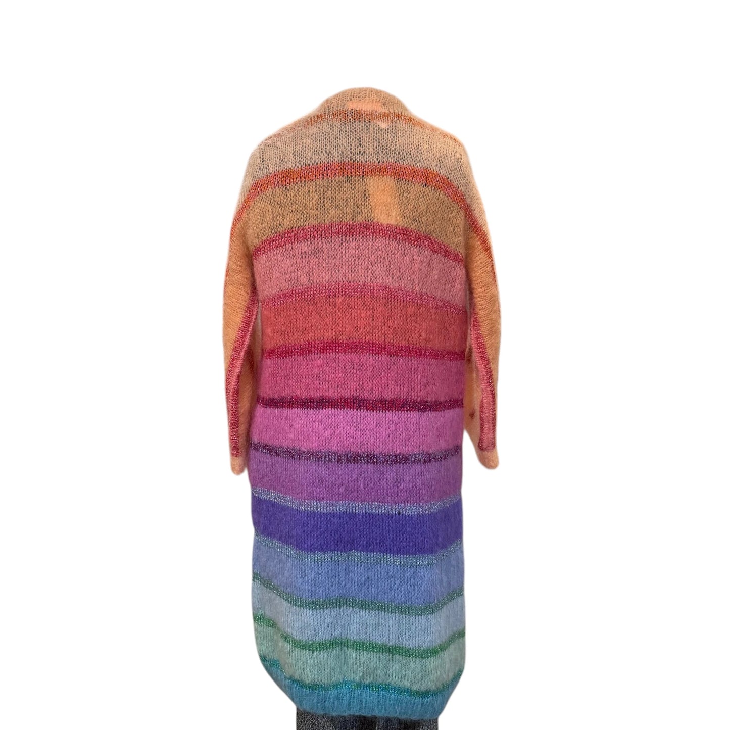 Rose Carmie Coat Stripe