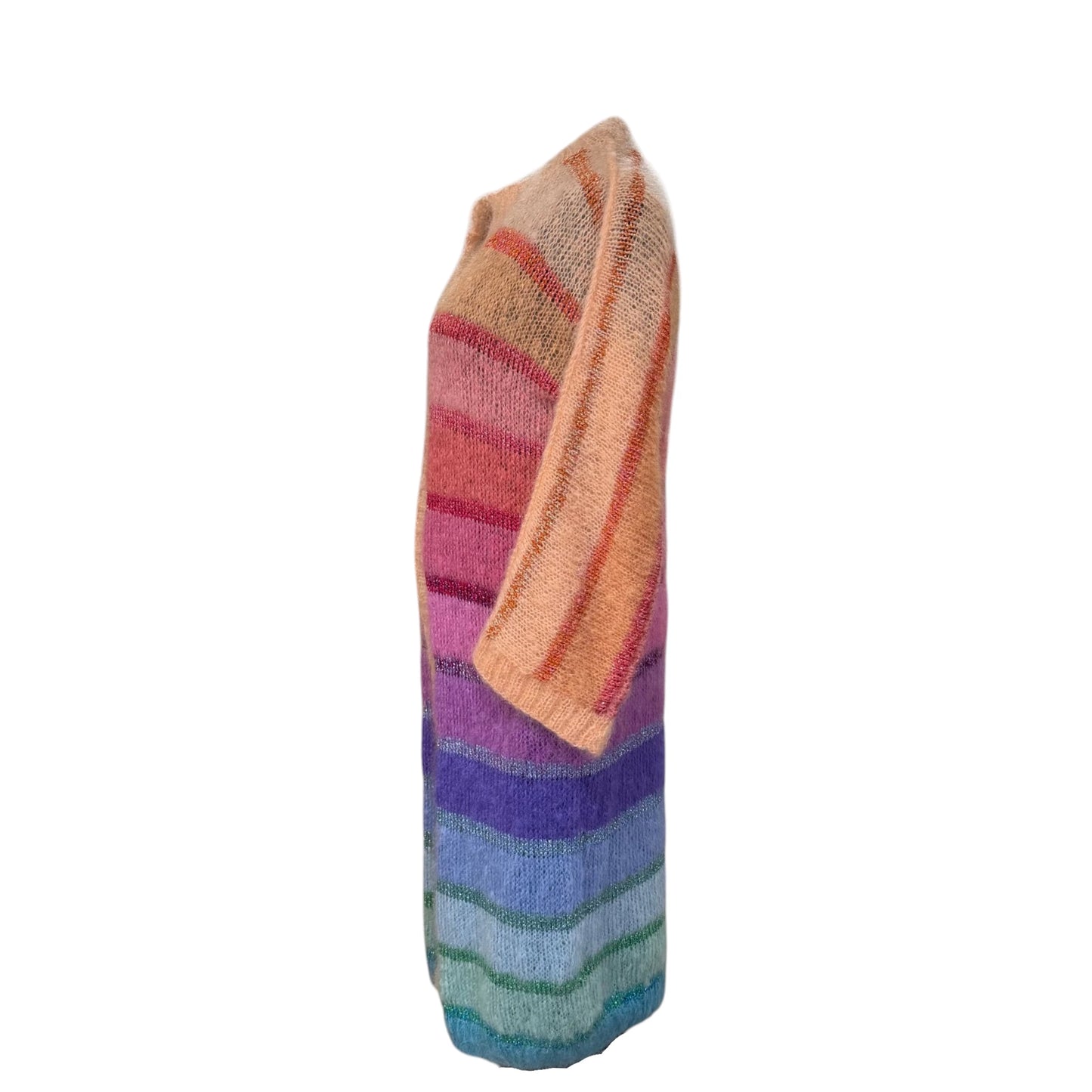 Rose Carmie Coat Stripe