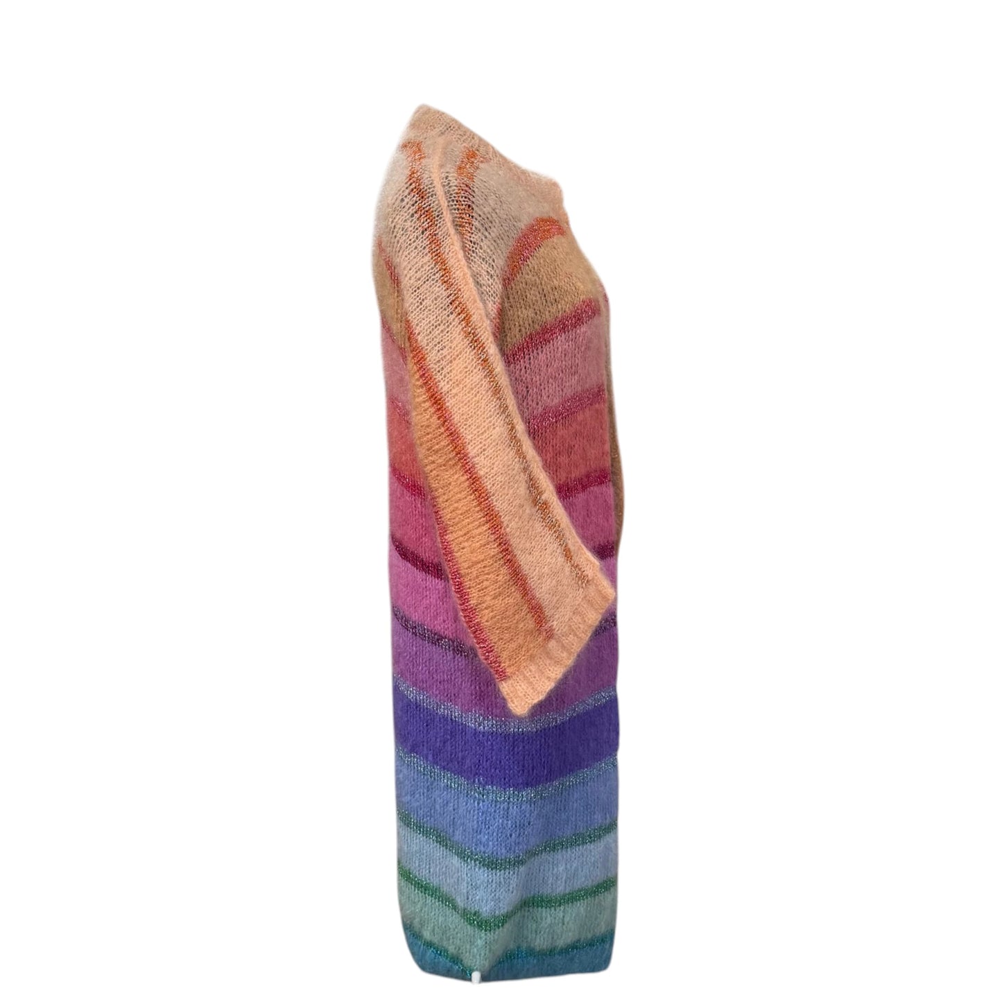 Rose Carmie Coat Stripe