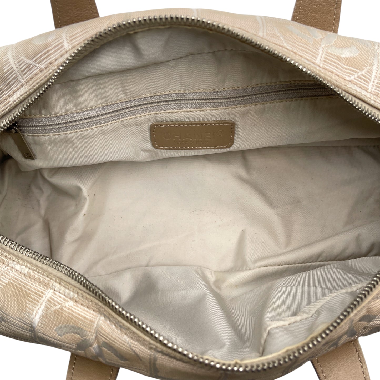 Chanel Mini Canvas Boston Bag