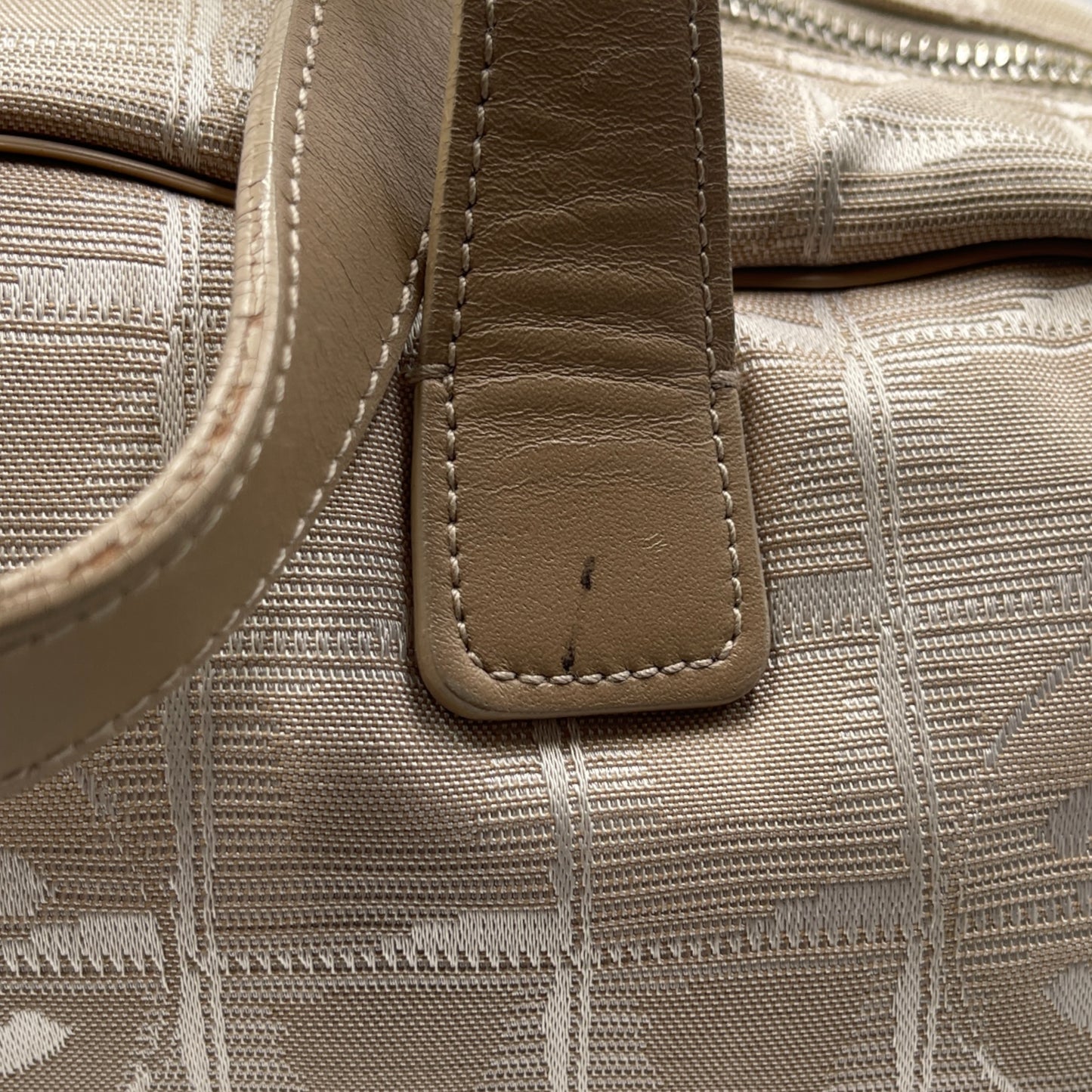 Chanel Mini Canvas Boston Bag