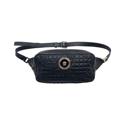 Versace La Medusa Quilted Belt Bag
