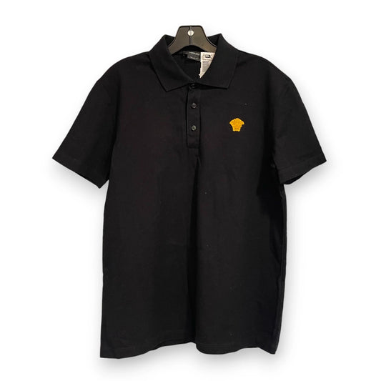 Versace Black Medusa Polo Men Small