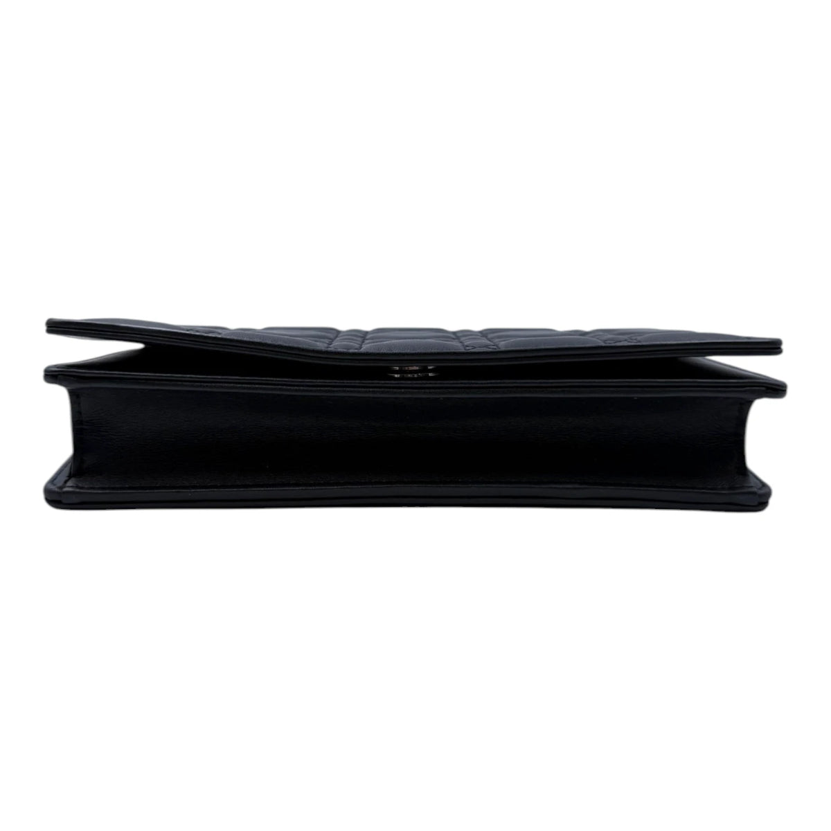 Christian Dior Black Cannage Lady Dior Pouch