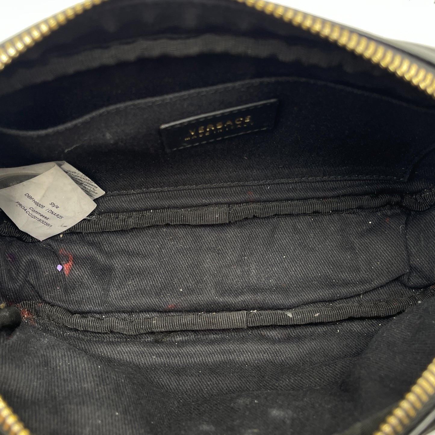 Versace La Medusa Quilted Belt Bag