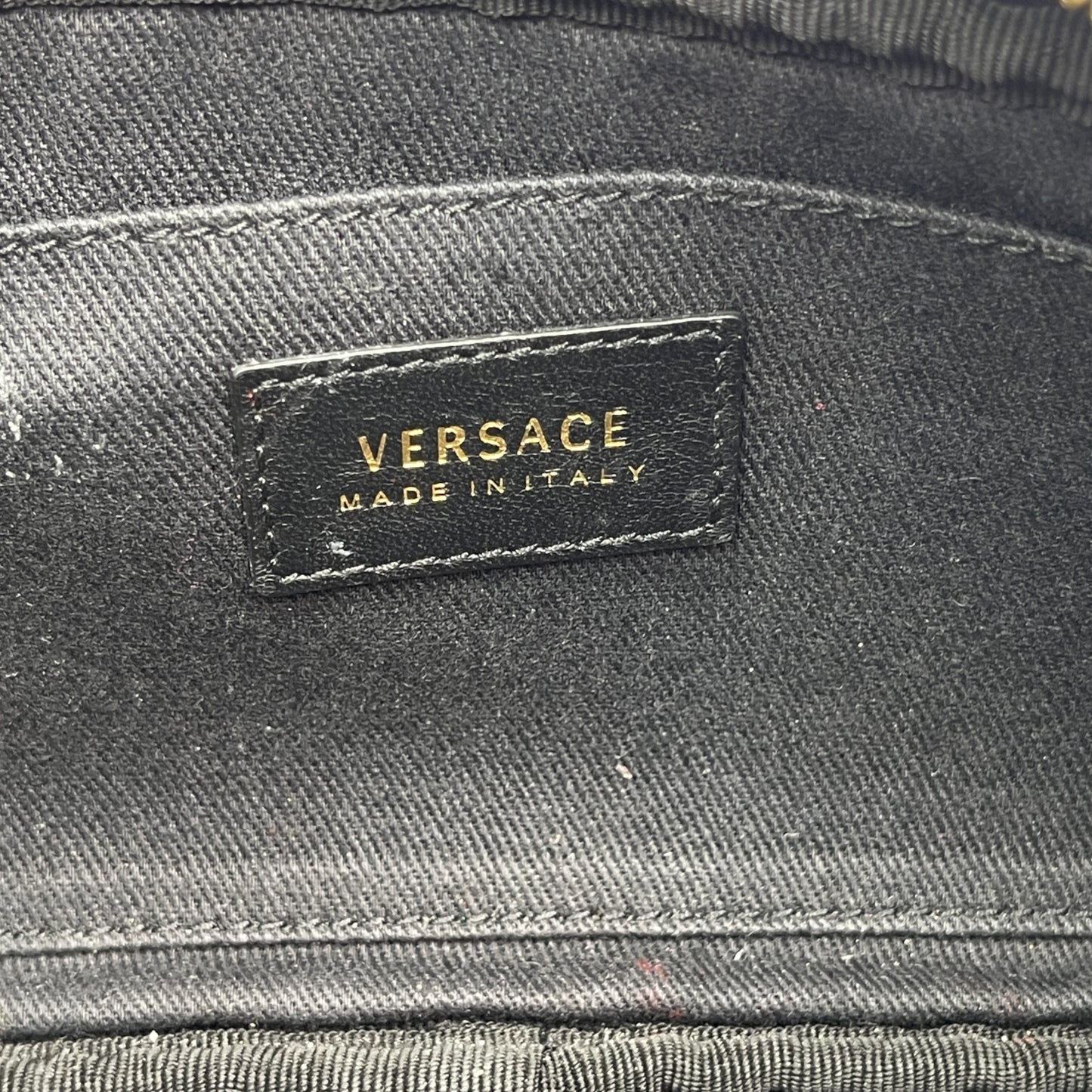 Versace La Medusa Quilted Belt Bag