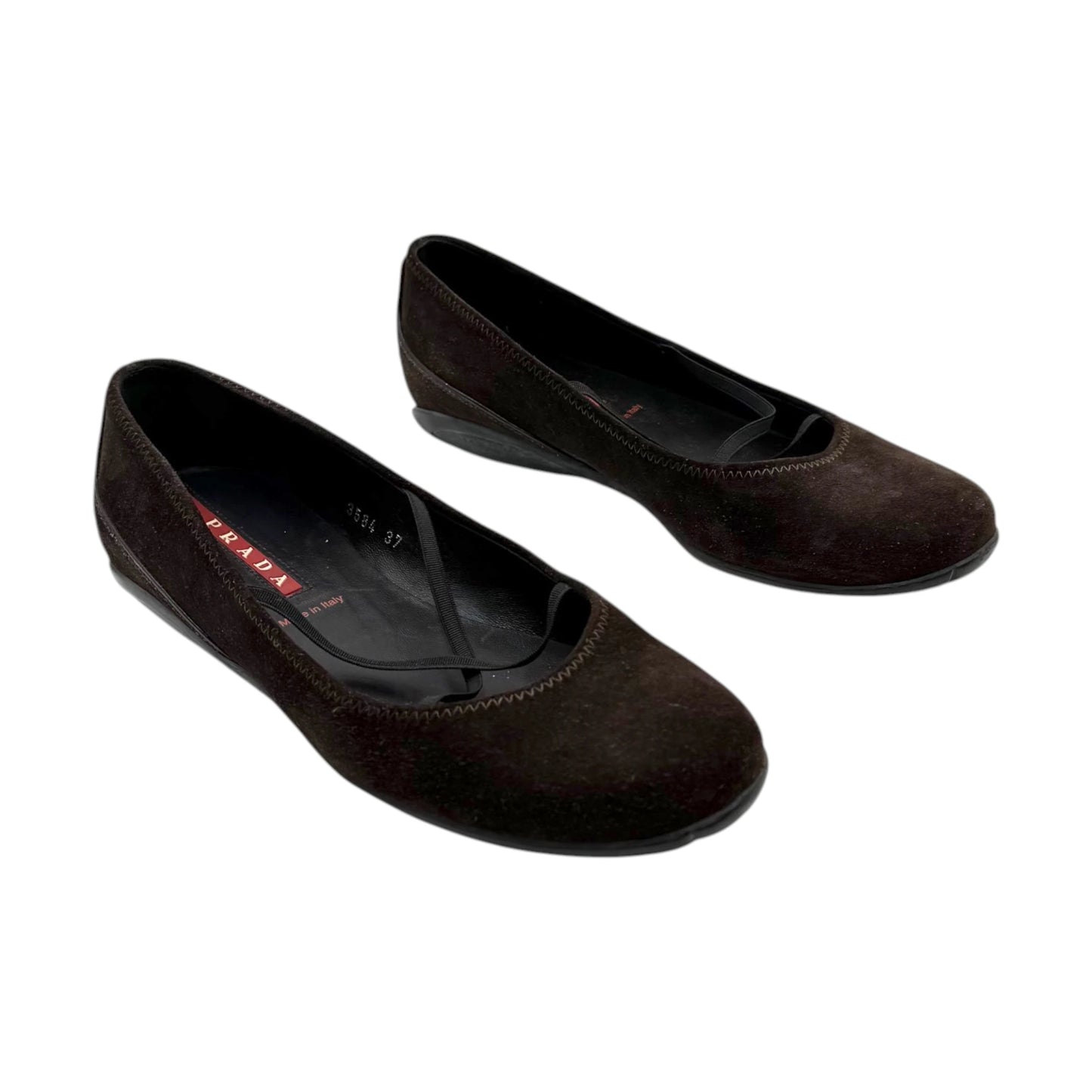 Prada Suede Flats
