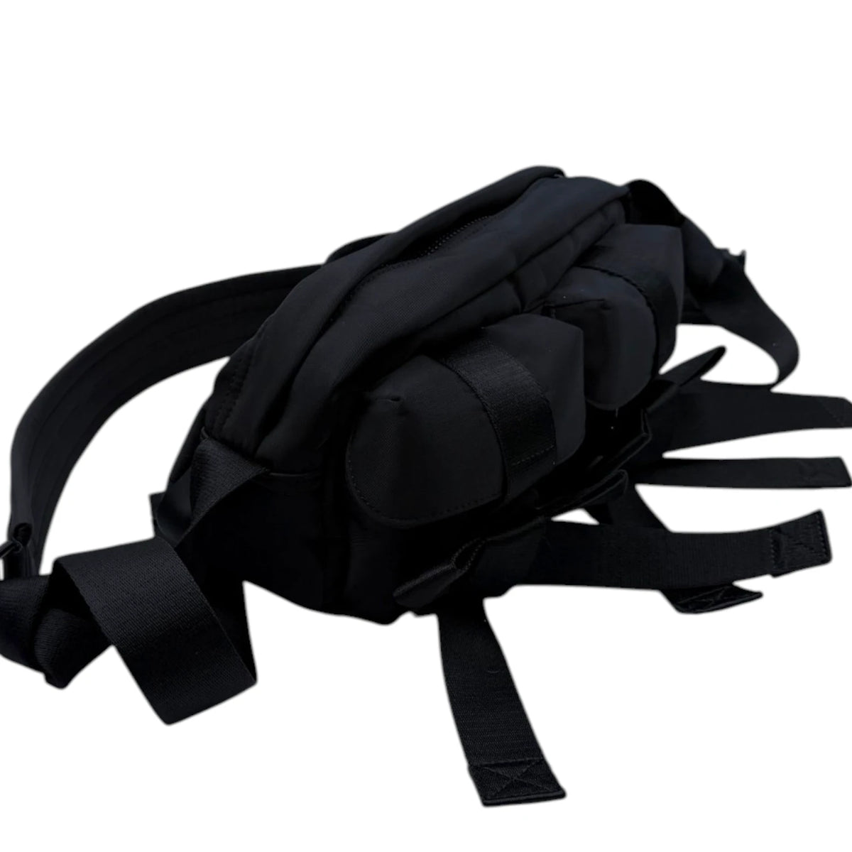 Simone Rocha Black Classic Bow Beaded Crossbody Bag