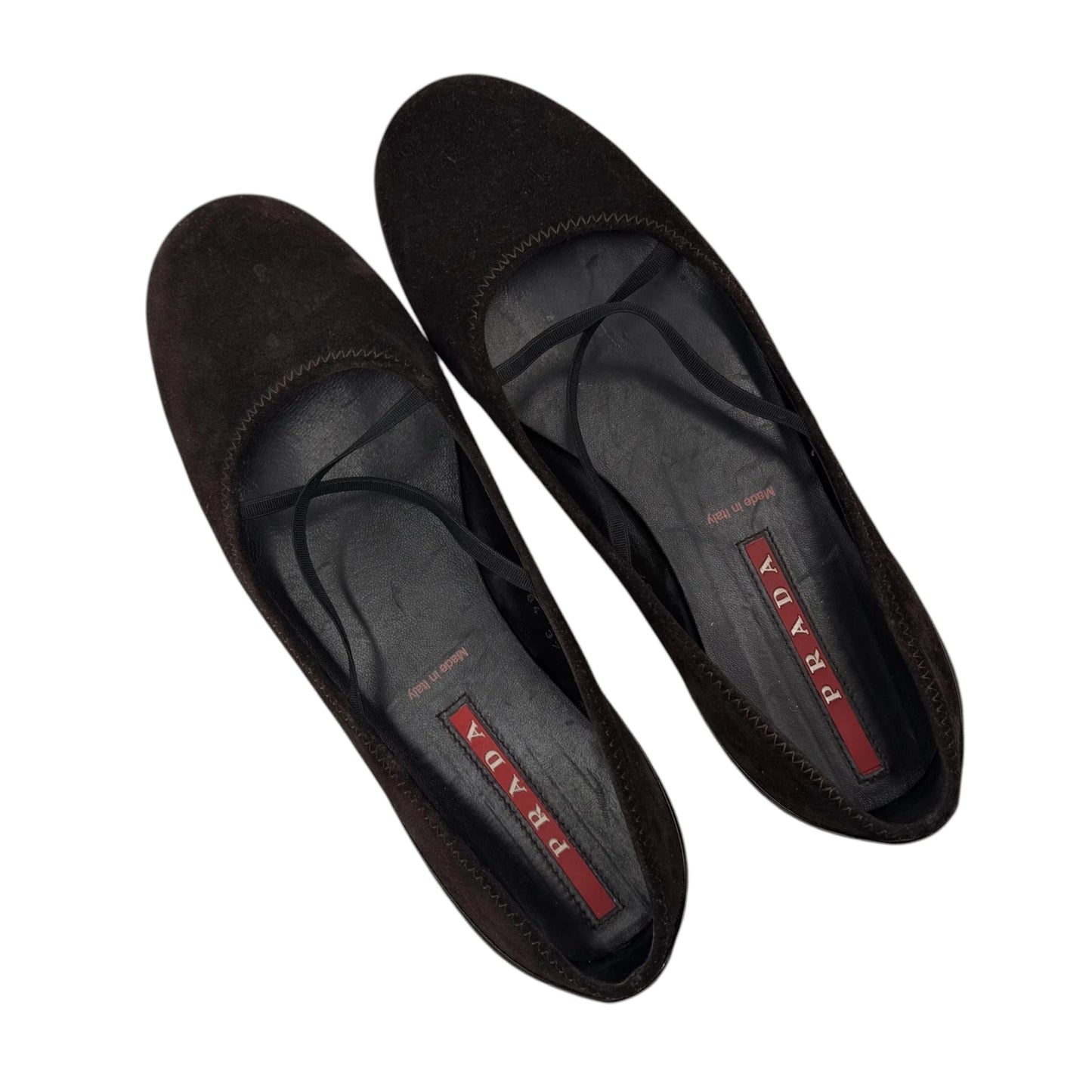 Prada Suede Flats
