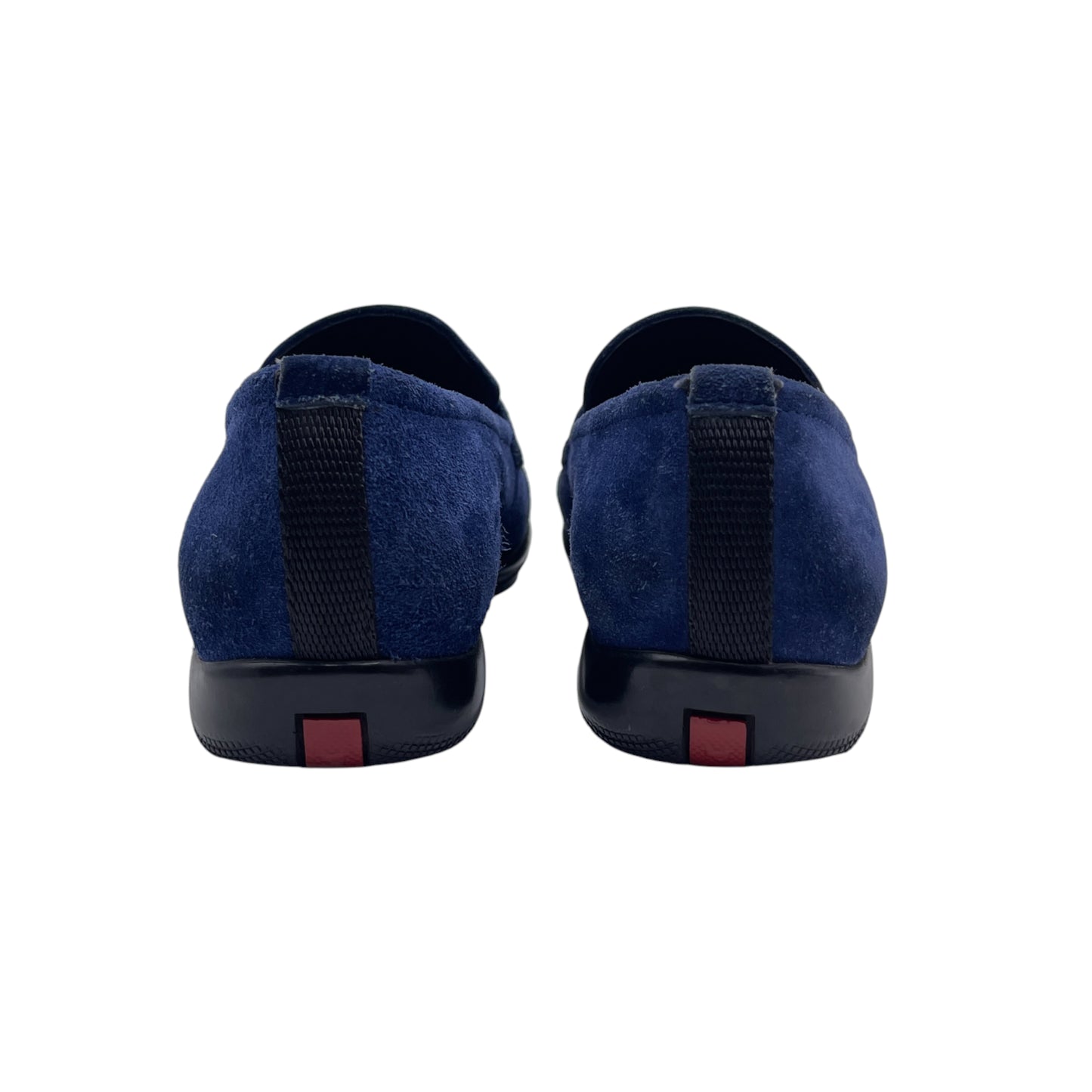 Prada Blue Suede Sport Loafer
