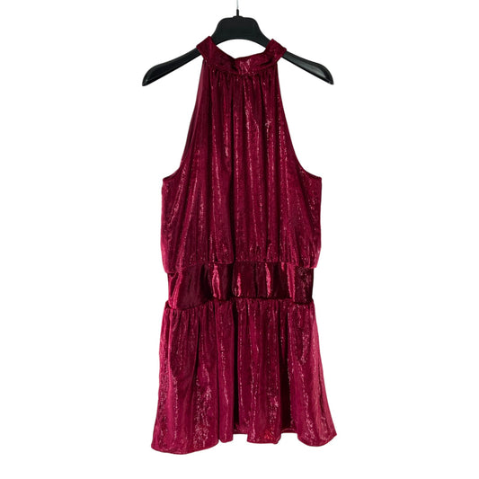 Ramy Brook Wine Red Holiday Dress