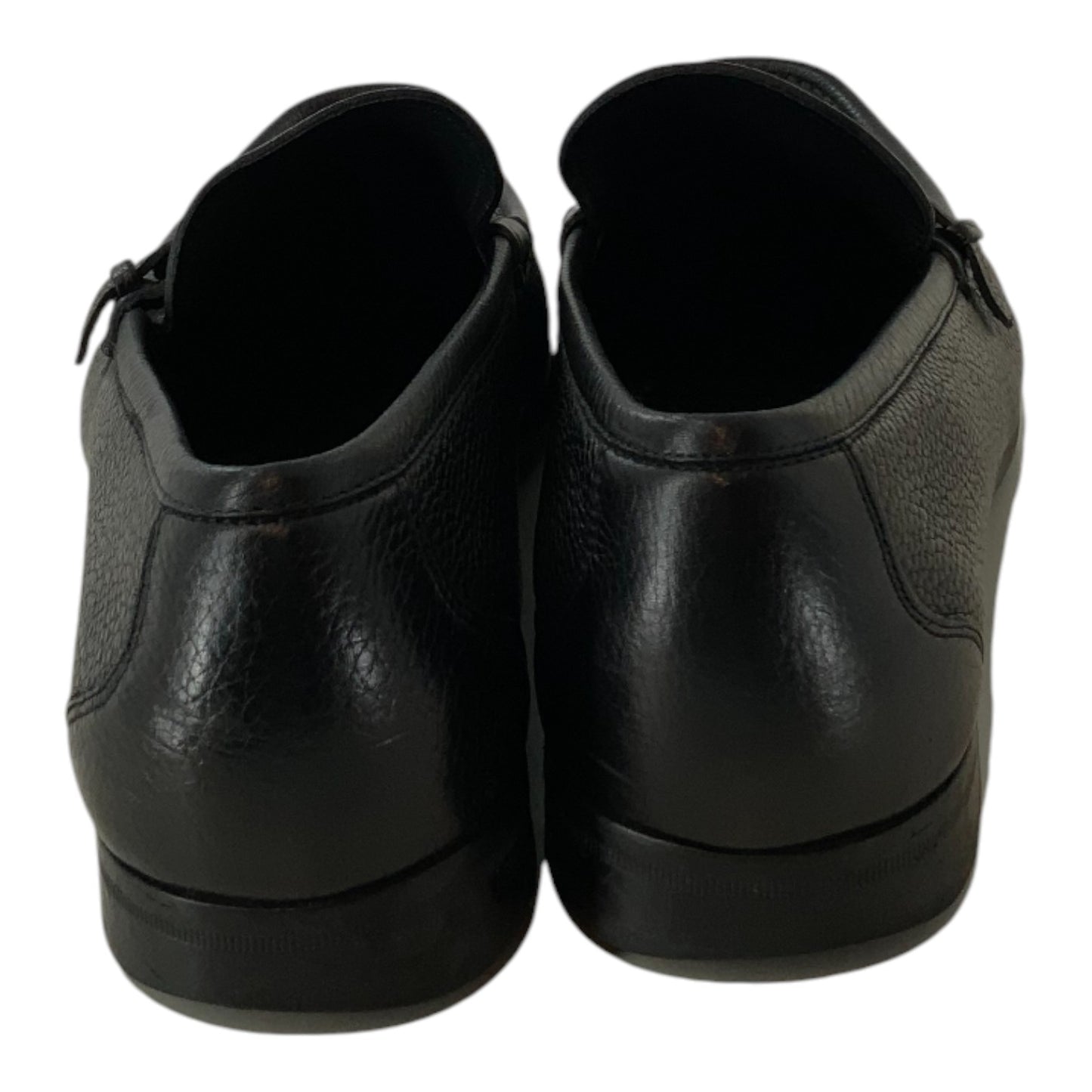 Salvatore Ferragamo Pebbled Leather Gancini Bit Loafer