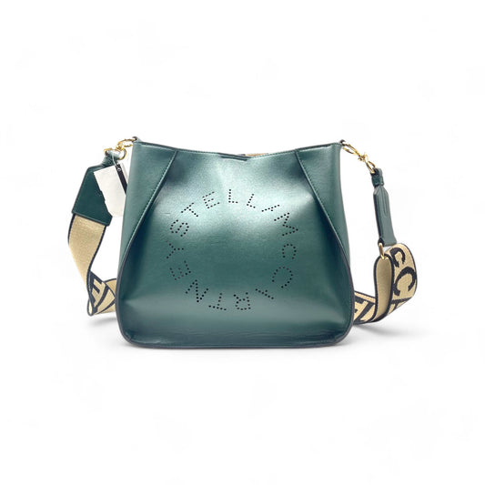 McCartney Green Cutout Logo Bag