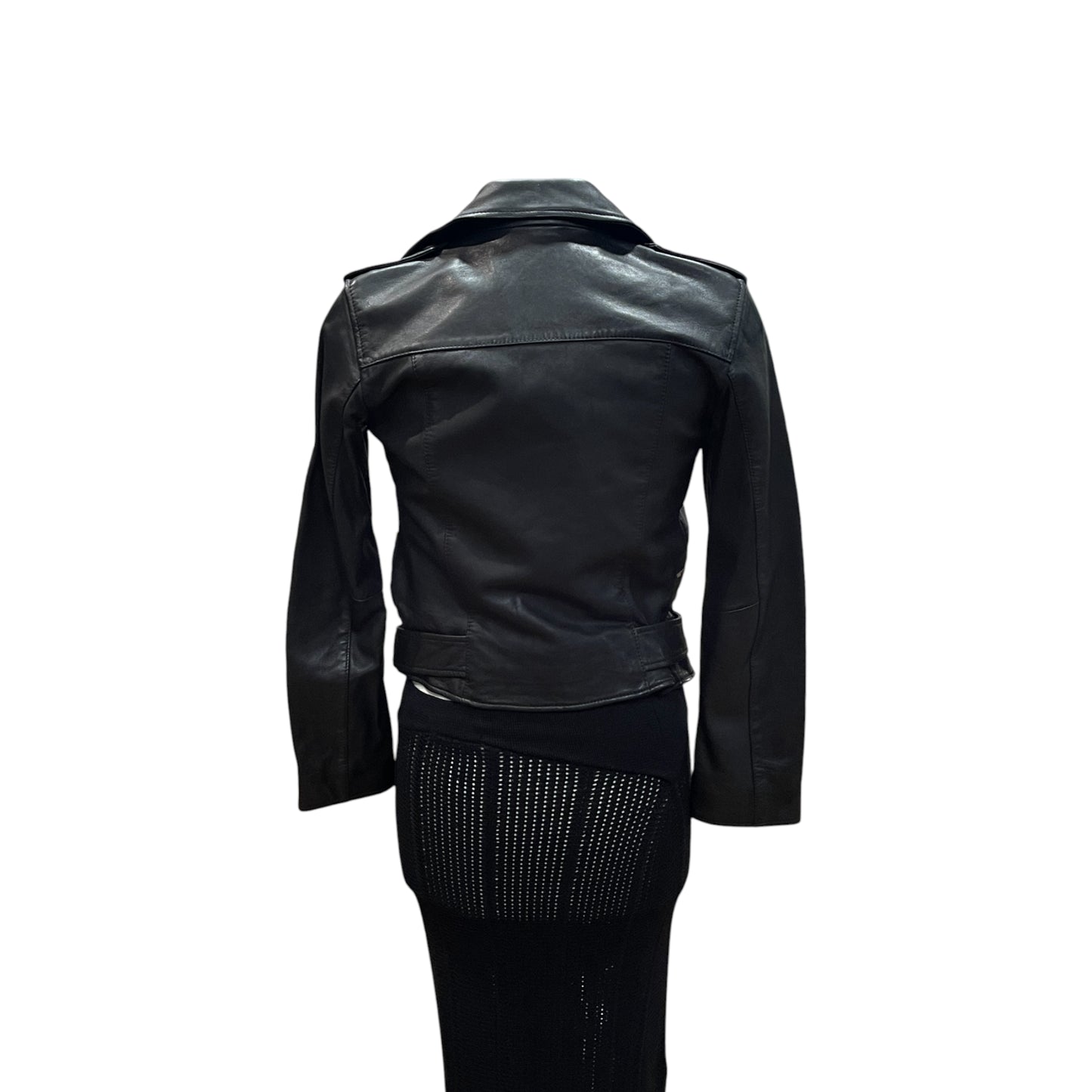 AllSaints Leather Biker Jacket