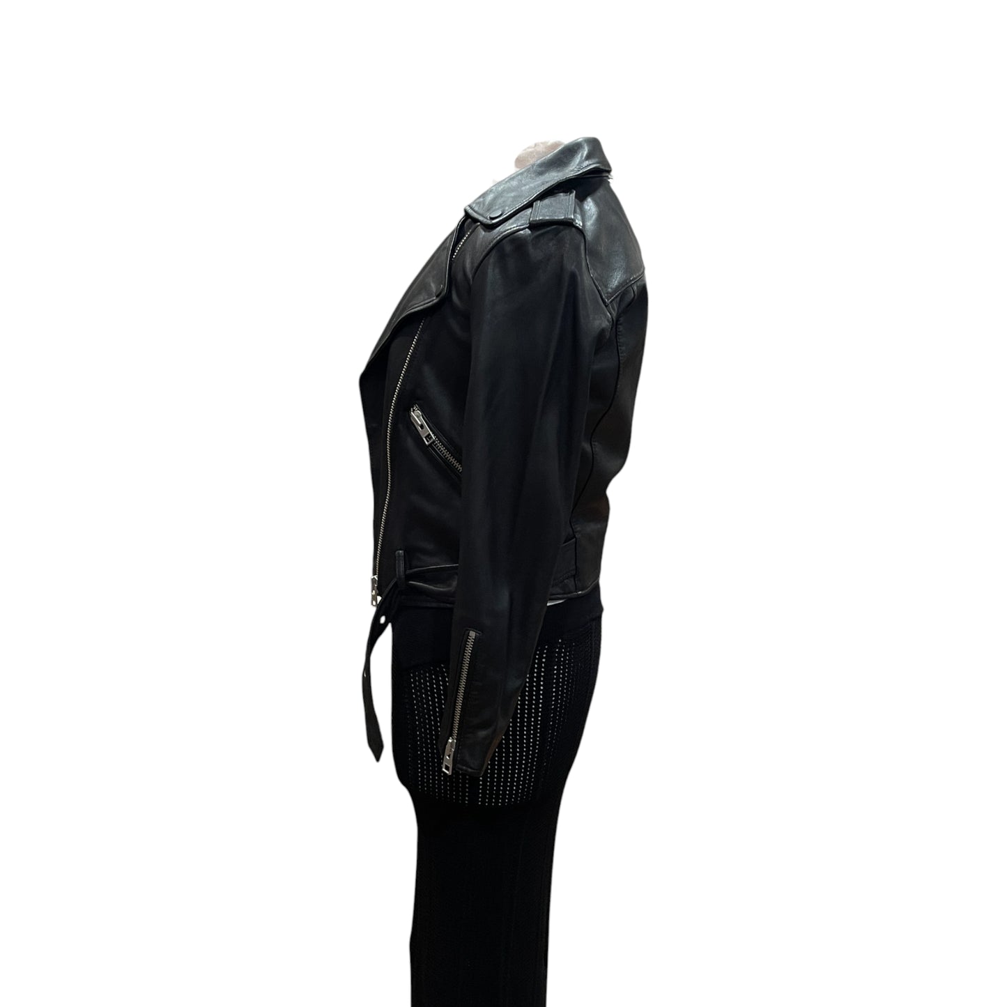 AllSaints Leather Biker Jacket