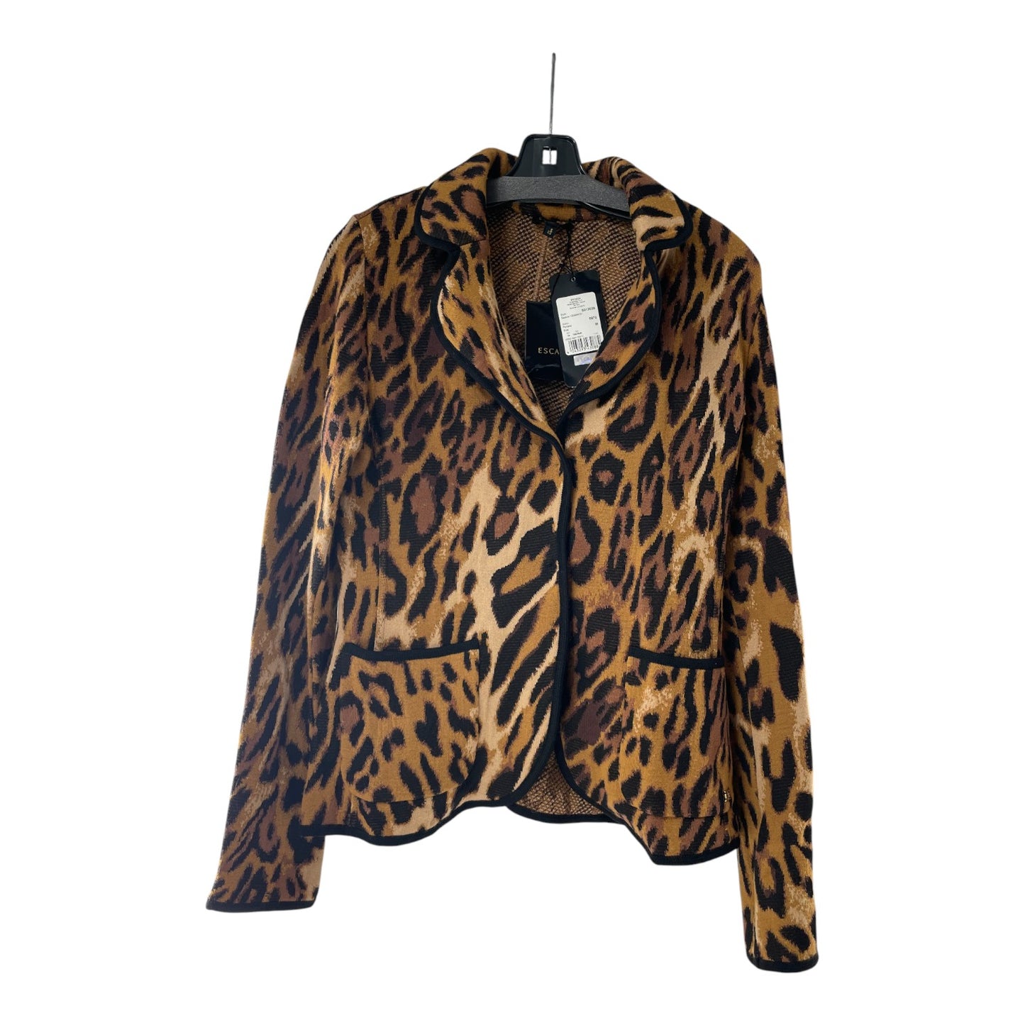 Escada Leopard Print Jacket Blazer