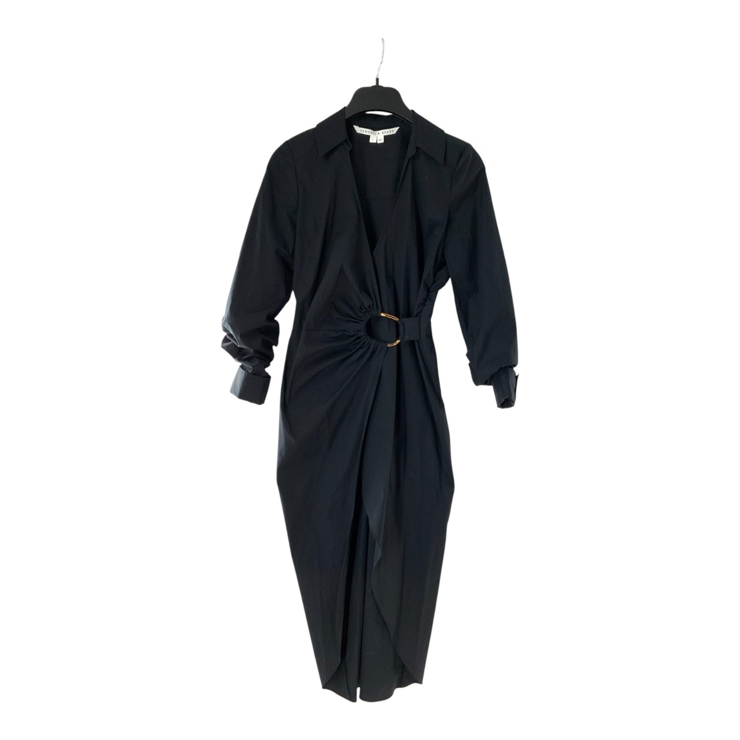 Veronica Beard V-Neck Black Dress