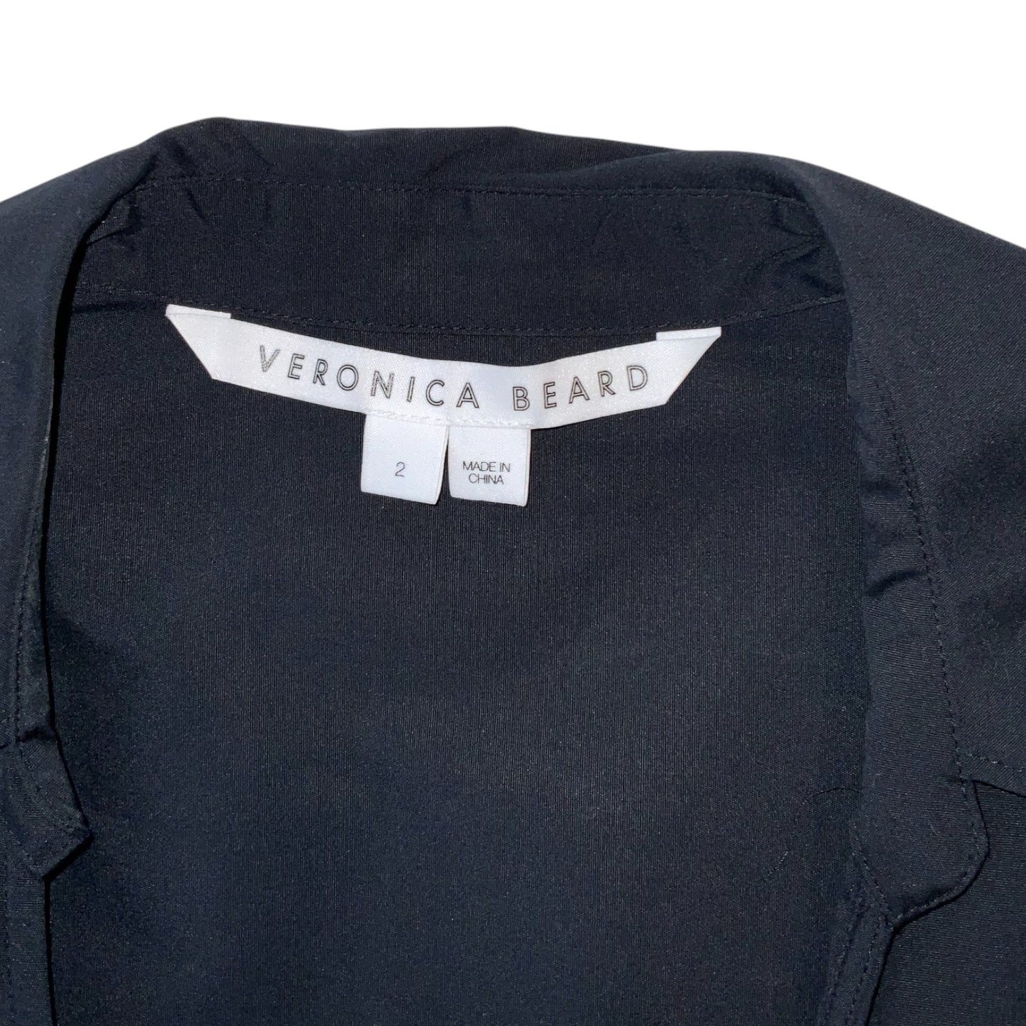 Veronica Beard V-Neck Black Dress