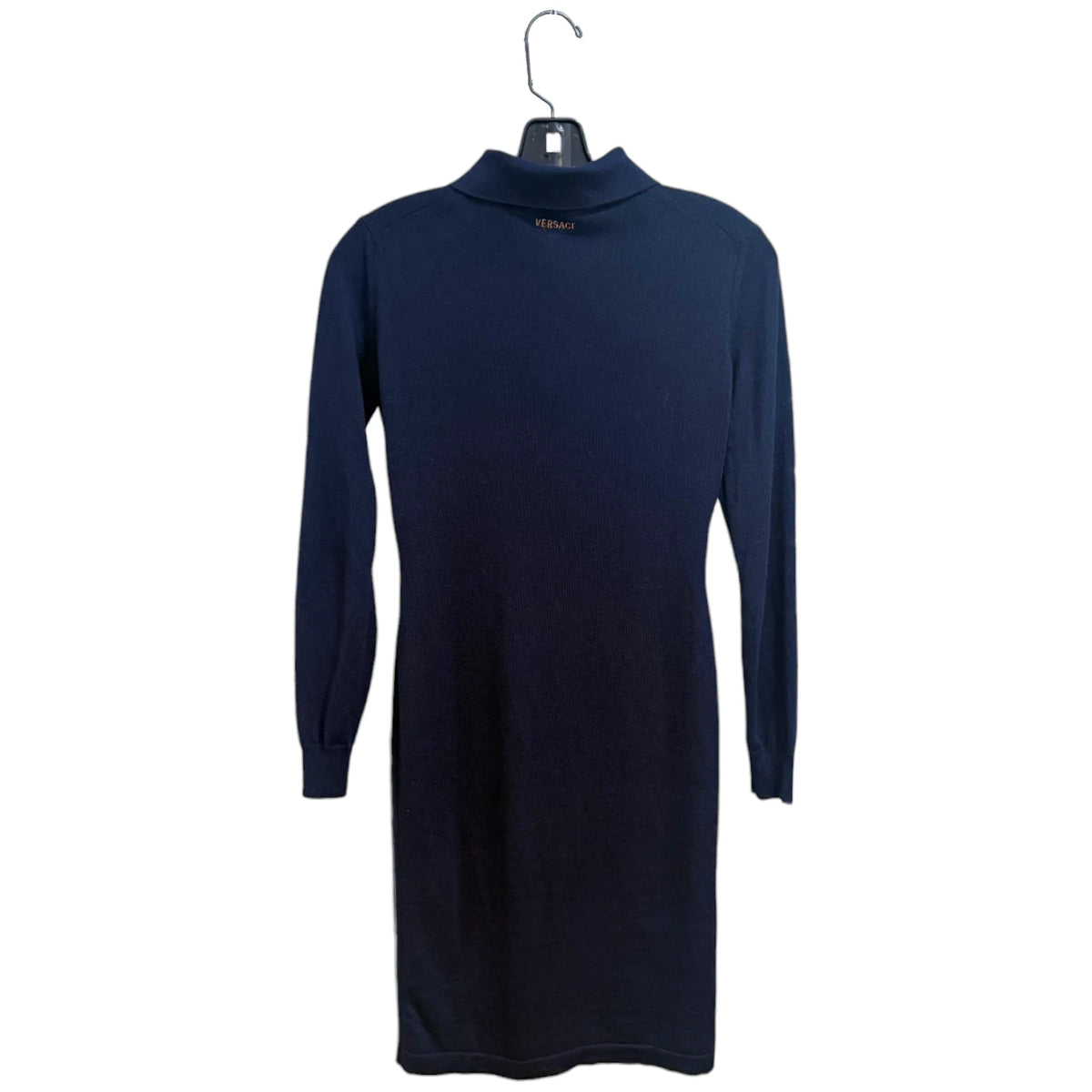 Versace Polo Knit Wool Dress