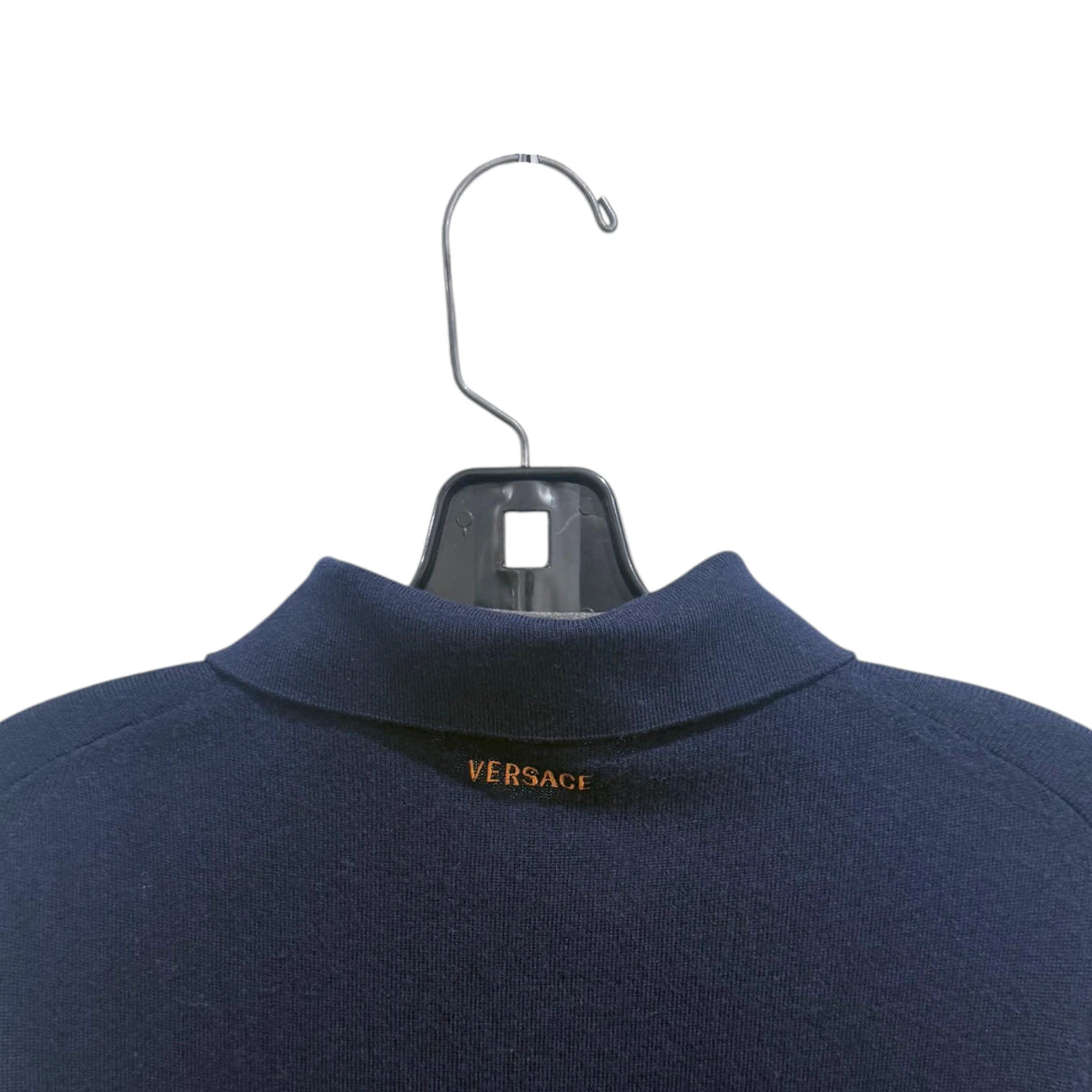 Versace Polo Knit Wool Dress