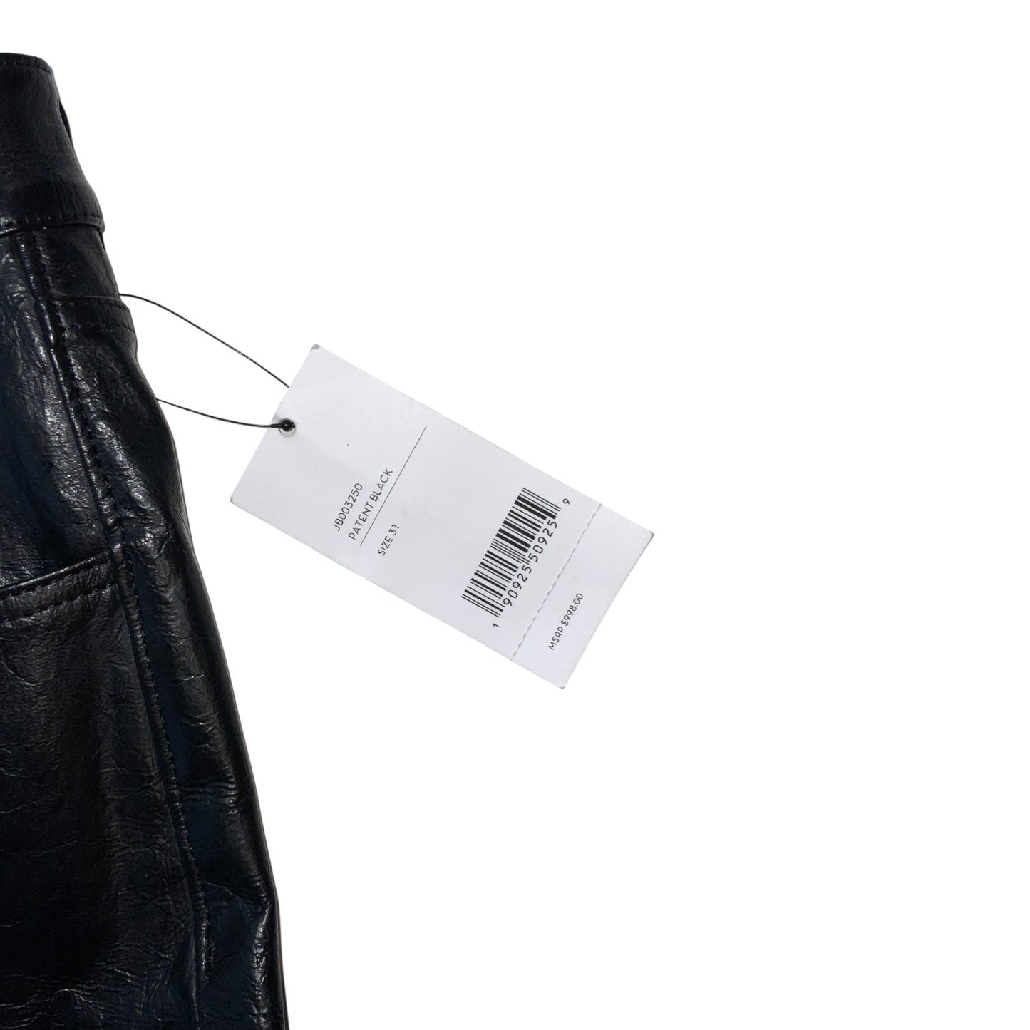 J. Brand Black Patent Leather Bottoms