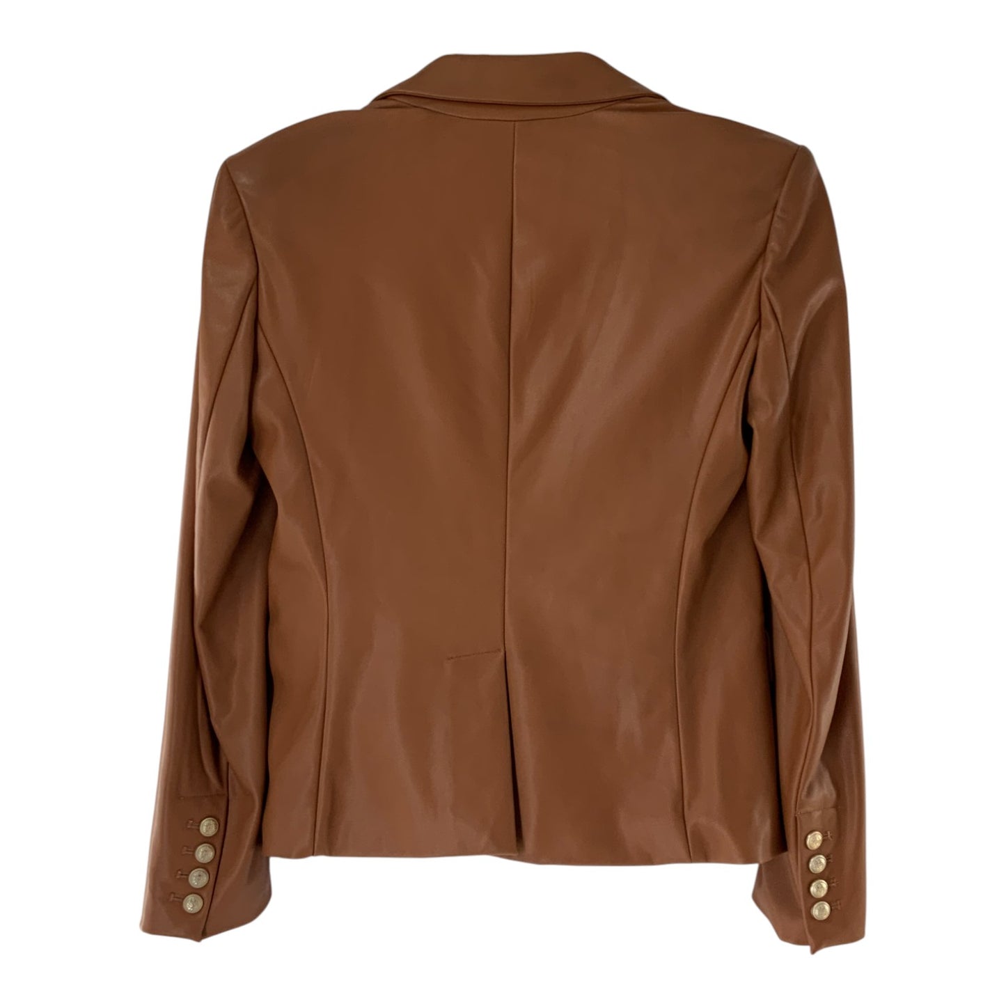 Generation Love Brown Leather Blazer