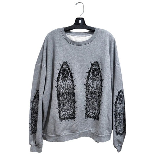 Who Decides War Gray Thorned Sweatshirt