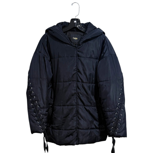 Maje Guelone Quilted Hooded Puffer Jacket