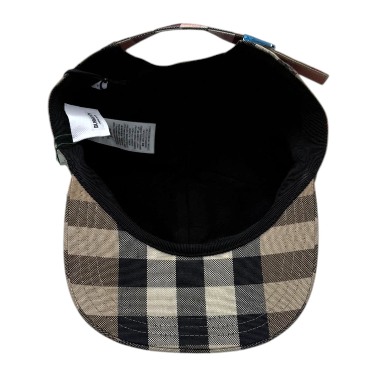 Burberry Check WIlliam Baseball Cap