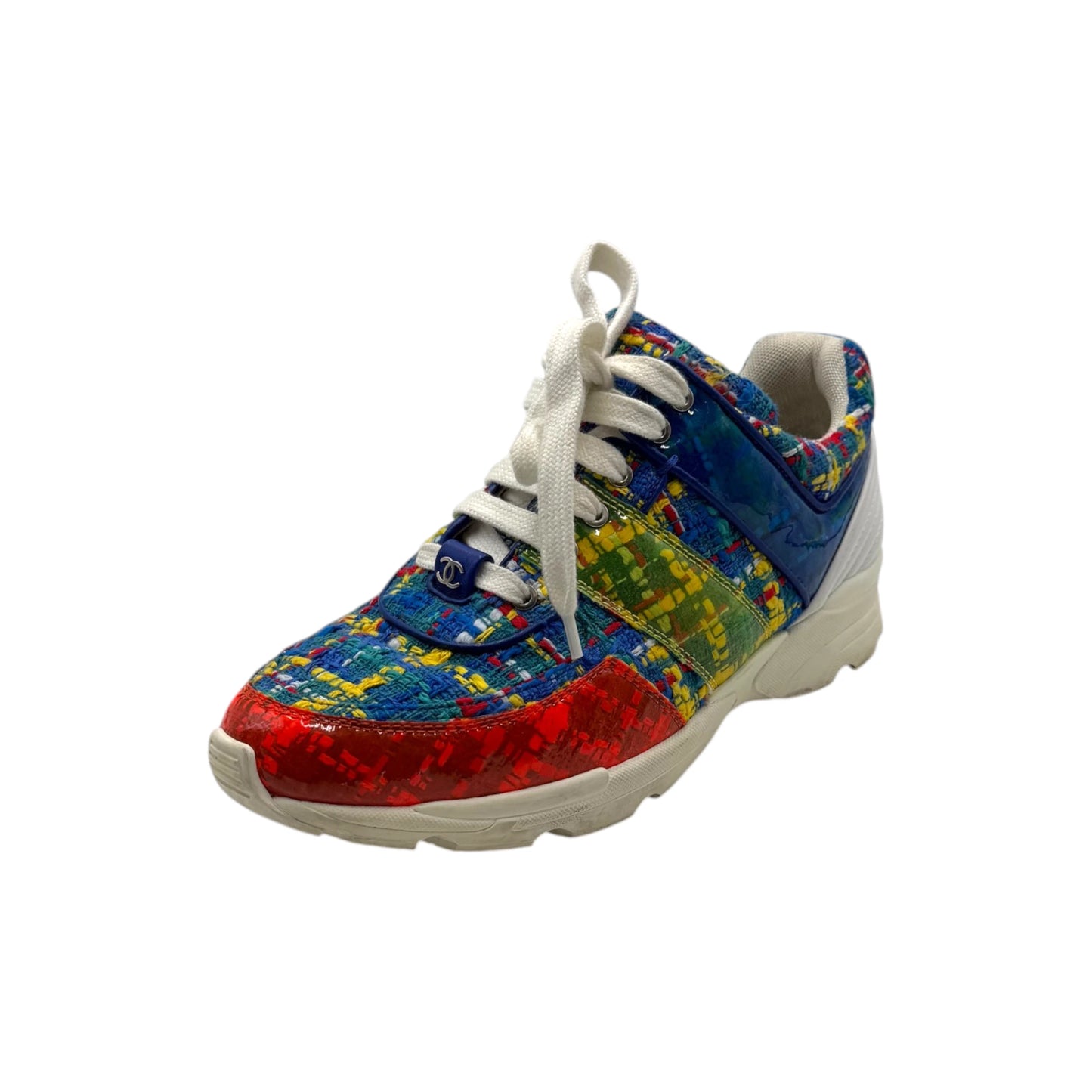 Chanel Tweed Sneakers