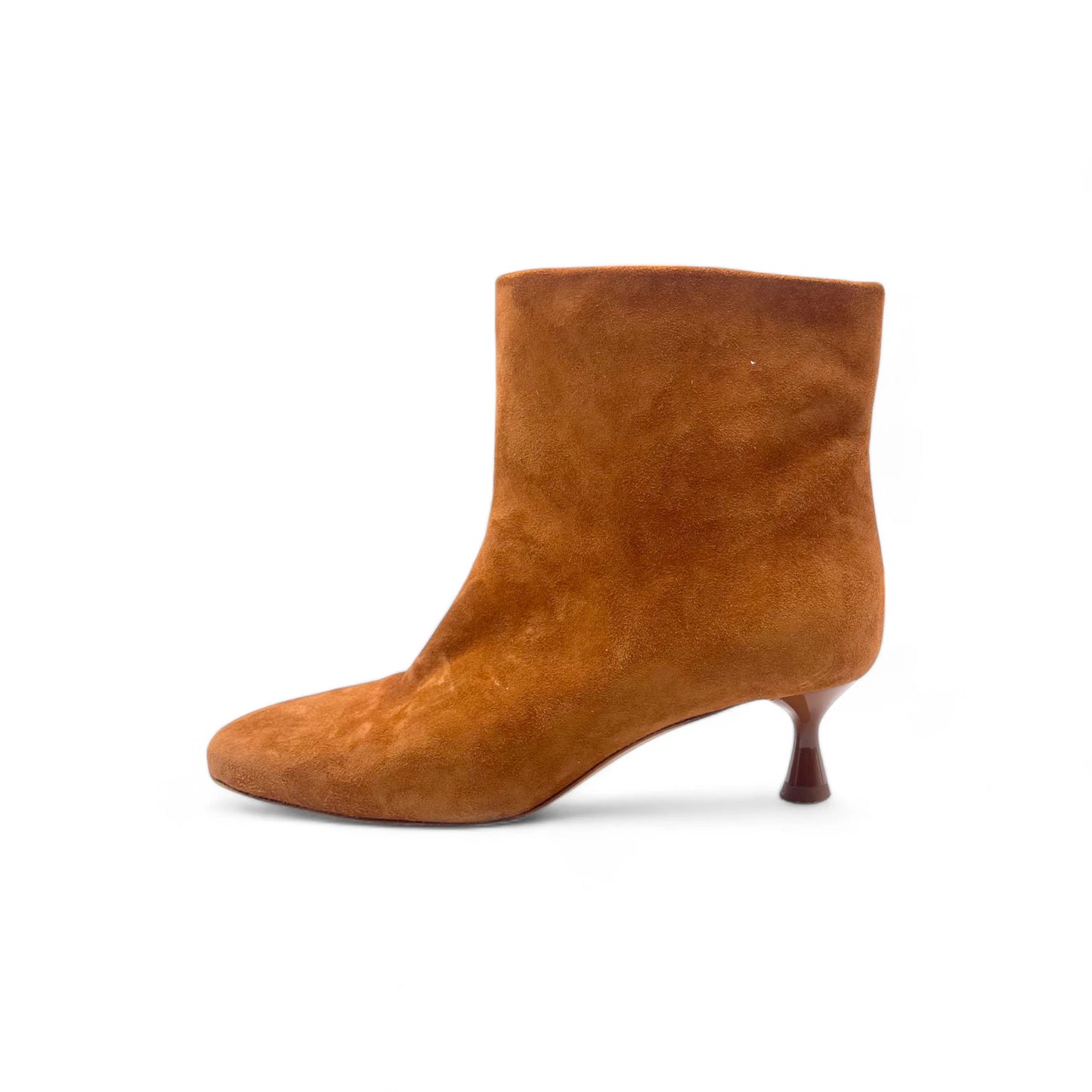 Dear Frances Camel suede Ankle Boots