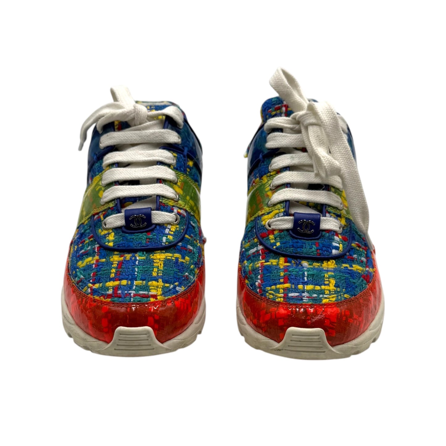 Chanel Tweed Sneakers