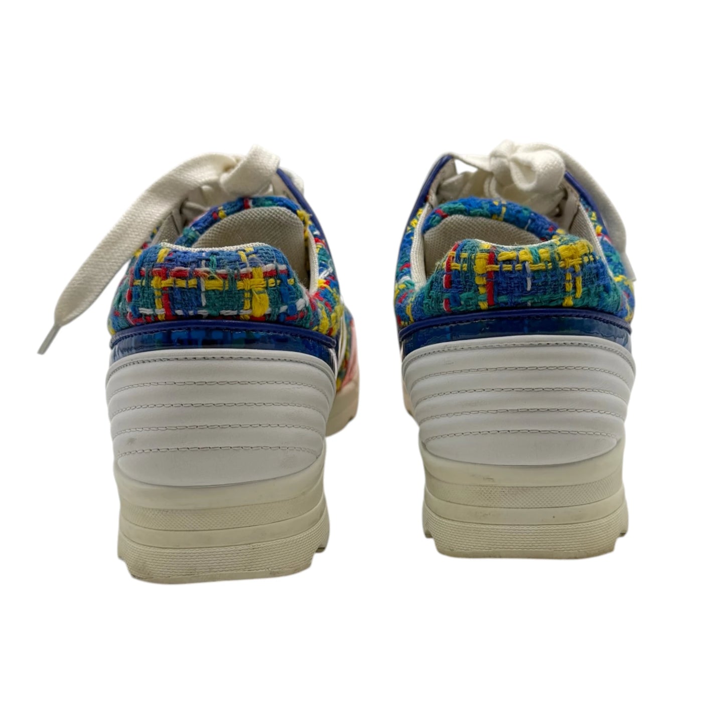 Chanel Tweed Sneakers